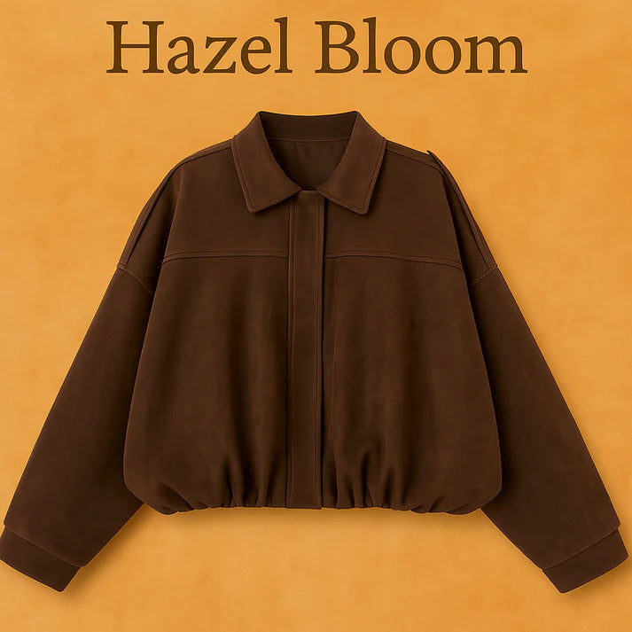 HazelBloom Wildlederjacke