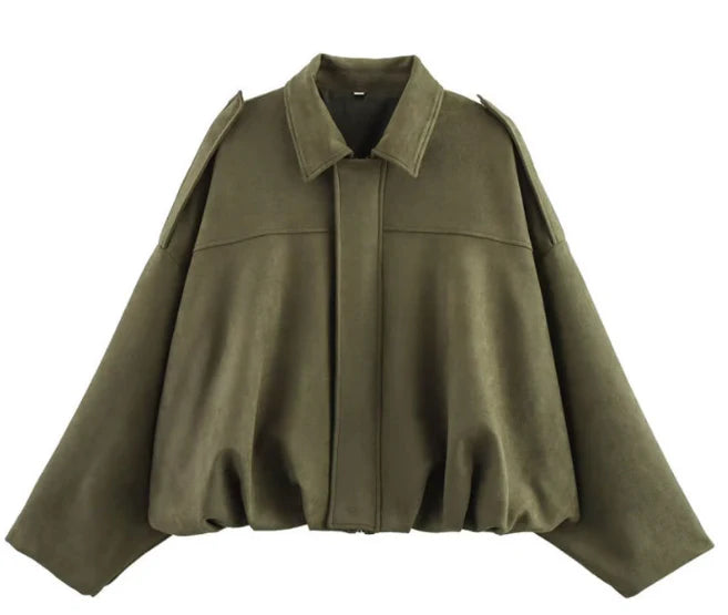 HazelBloom Wildlederjacke